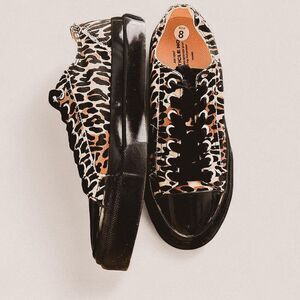 Article No KITH Lo-Cut Leopard Print Vulcanized Sneakers – Men’s 8 Streetwear